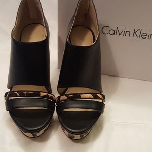 Calvin Klein sexy wedge shoe